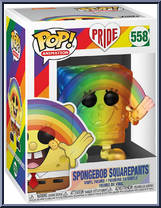 SpongeBob SquarePants (Pride) from Spongebob Squarepants - Pop! Vinyl Figures manufactured by Funko [Front]