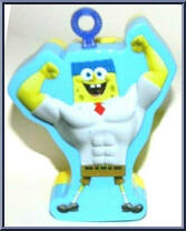 Invincibubble Sound SpongeBob Straw Topper (Toy) Action Figure