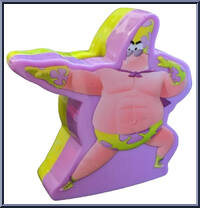 Mr. Superawesomeness Sound Patrick Straw Topper (Toy) Action Figure