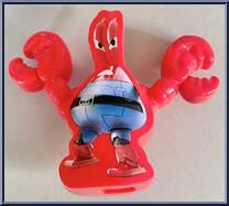Sir Pinch-A-Lot Claw Punching Straw Topper (Toy) Action Figure