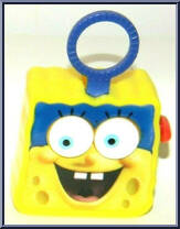 Spinning Eyes Invincibubble Spongebob Straw Topper (Toy) Action Figure