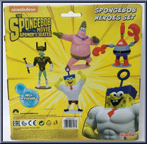Spongebob Heroes Set from Spongebob Squarepants - Basic Series manufactured by Simba [Back]