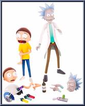 Rick & Morty from Squads - Basic Series manufactured by Mondo [Loose]