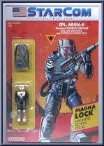 Cpl. Agon-6 from Starcom - Robot Drones manufactured by Coleco [Front]