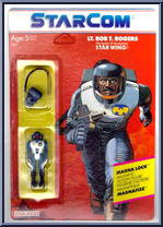 Lt. Bob T. Rogers from Starcom - Star Wing manufactured by Coleco [Front]