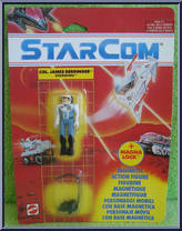 Col. James "Dash" Derringer from Starcom - Star Wing manufactured by Coleco [Front]