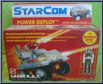 Laser R.A.T. from Starcom - Vehicles manufactured by Coleco [Front]