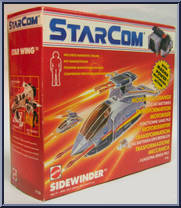 Sidewinder (High-Speed Jackknife Fighter) from Starcom - Vehicles manufactured by Coleco [Front]