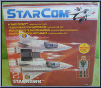 SF/B Starhawk Fighter Bomber from Starcom - Vehicles manufactured by Coleco [Front]