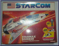 Starmax Bomber (Transport M.C.) from Starcom - Vehicles manufactured by Coleco [Front]