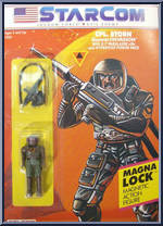 Cpl. Storn from Starcom - Starmada Invasion manufactured by Coleco [Front]