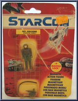 Sgt. Von Rodd from Starcom - Starmada Invasion manufactured by Coleco [Front]