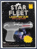 Laser Ray Gun (Blue) from Star Fleet - Role Play manufactured by AHI [Front]