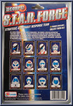 Astronaut (with Space Sled) from Star Force - Strategic Astronaut Response Team manufactured by Lanard Toys [Back]