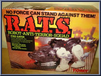 Fire-Eater from Starriors - R.A.T.S. manufactured by Tomy [Front]