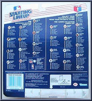 Andre Dawson (Cubs) from Starting Lineup - Baseball - 1988 Series manufactured by Kenner [Back]