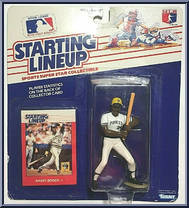 Barry Bonds from Starting Lineup - Baseball - 1988 Series manufactured by Kenner [Front]
