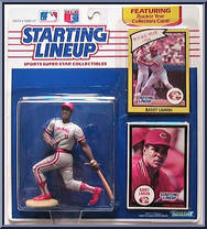 Barry Larkin from Starting Lineup - Baseball - 1990 Series manufactured by Kenner [Front]