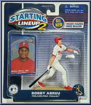 Bobby Abreu from Starting Lineup - Baseball - 2001 Series manufactured by Kenner [Front]