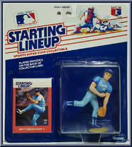 Bret Saberhagen from Starting Lineup - Baseball - 1988 Series manufactured by Kenner [Front]