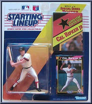 Cal Ripken Jr from Starting Lineup - Baseball - 1992 Series manufactured by Kenner [Front]