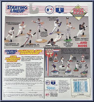 Cal Ripken Jr from Starting Lineup - Baseball - 1995 Series manufactured by Kenner [Back]