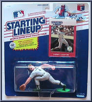 Carney Lansford from Starting Lineup - Baseball - 1988 Series manufactured by Kenner [Front]