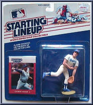 Charlie Hough from Starting Lineup - Baseball - 1988 Series manufactured by Kenner [Front]