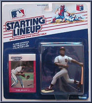 Chris Brown from Starting Lineup - Baseball - 1988 Series manufactured by Kenner [Front]