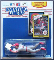 Chris Sabo from Starting Lineup - Baseball - 1990 Series manufactured by Kenner [Front]