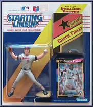 Chuck Finley (Angels) from Starting Lineup - Baseball - 1992 Series manufactured by Kenner [Front]