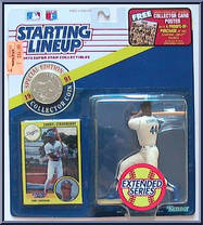 Darryl Strawberry (Extended) from Starting Lineup - Baseball - 1991 Series manufactured by Kenner [Front]