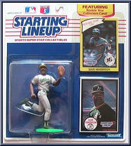 Dave Henderson from Starting Lineup - Baseball - 1990 Series manufactured by Kenner [Front]