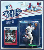 Ellis Burks from Starting Lineup - Baseball - 1988 Series manufactured by Kenner [Front]