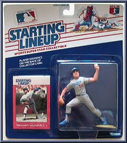 Fernando Valenzuela from Starting Lineup - Baseball - 1988 Series manufactured by Kenner [Front]