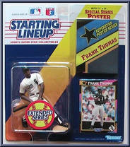 Frank Thomas (Extended) from Starting Lineup - Baseball - 1992 Series manufactured by Kenner [Front]
