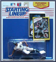 Gary Pettis from Starting Lineup - Baseball - 1990 Series manufactured by Kenner [Front]
