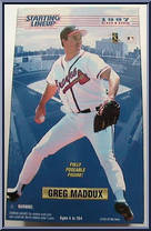 Greg Maddux from Starting Lineup - Baseball - 12" Scale - 1997 manufactured by Kenner [Front]