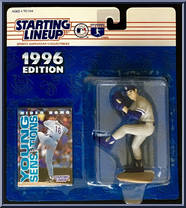 Hideo Nomo from Starting Lineup - Baseball - 1996 Series manufactured by Kenner [Front]