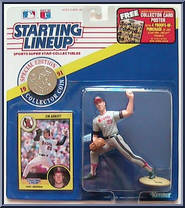 Jim Abbott (Angels) from Starting Lineup - Baseball - 1991 Series manufactured by Kenner [Front]