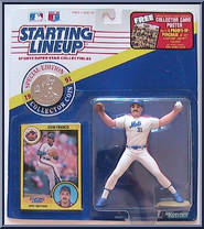 John Franco (Mets) from Starting Lineup - Baseball - 1991 Series manufactured by Kenner [Front]