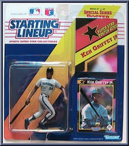 Ken Griffey Jr from Starting Lineup - Baseball - 1992 Series manufactured by Kenner [Front]