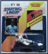 Roberto Alomar from Starting Lineup - Baseball - 1992 Series manufactured by Kenner [Front]