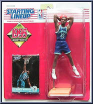Alonzo Mourning from Starting Lineup - Basketball - 1995 Series manufactured by Kenner [Front]