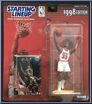 Alonzo Mourning from Starting Lineup - Basketball - 1998 Series manufactured by Kenner [Front]