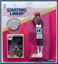 David Robinson from Starting Lineup - Basketball - 1991 Series manufactured by Kenner [Front]