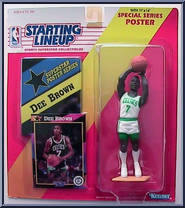 Dee Brown from Starting Lineup - Basketball - 1992 Series manufactured by Kenner [Front]