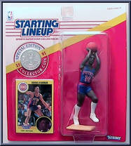Dennis Rodman from Starting Lineup - Basketball - 1991 Series manufactured by Kenner [Front]