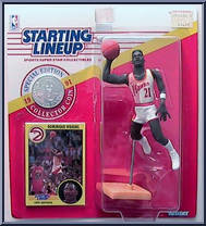 Dominique Wilkins from Starting Lineup - Basketball - 1991 Series manufactured by Kenner [Front]