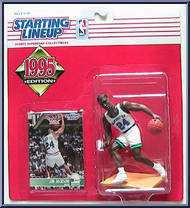 Jim Jackson from Starting Lineup - Basketball - 1995 Series manufactured by Kenner [Front]